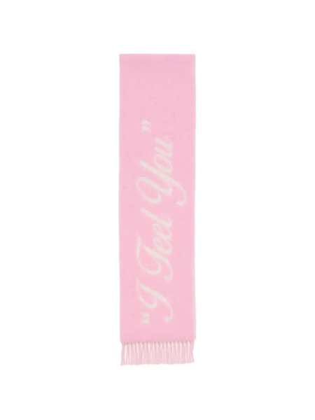  Acne Studios Fringed Scarf - Pink 