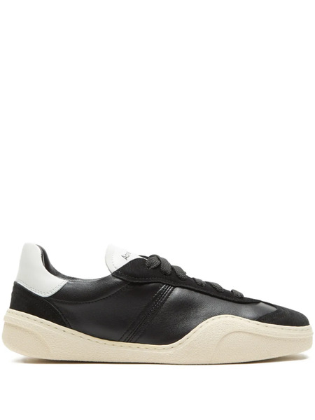  Acne Studios Lace-up Panelled Sneakers - Black 