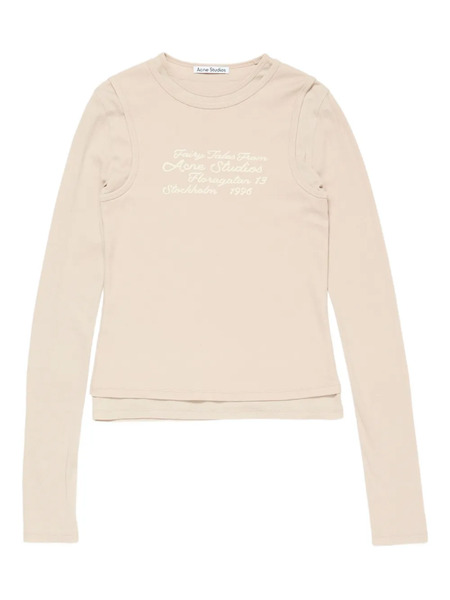  Acne Studios Layered Cardigan - Neutrals 