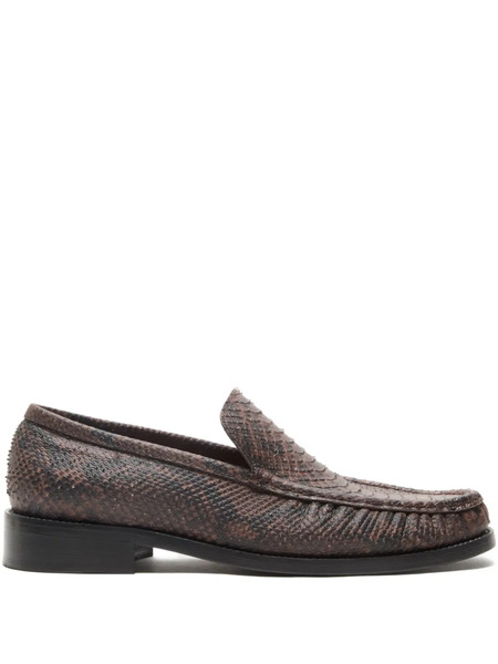  Acne Studios Leather Loafers - Brown 