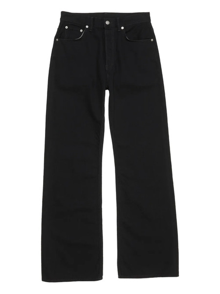  Acne Studios Leather-patch Denim - Black 