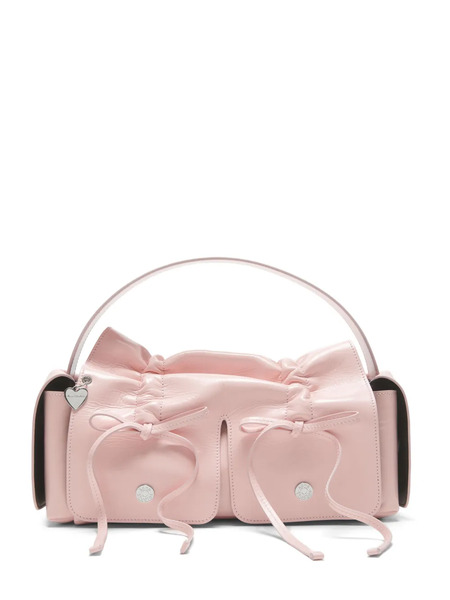  Acne Studios Leather Tote Bag - Pink 