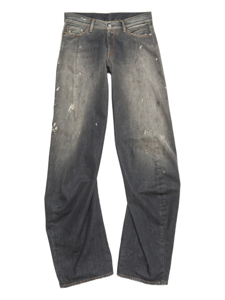  Acne Studios Logo-patch Jeans - Grey 