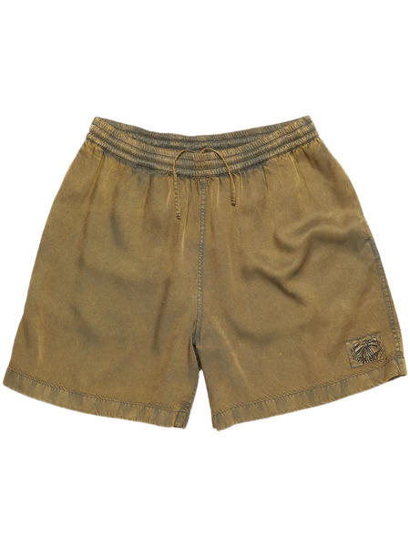  Acne Studios Logo-patch Swim Shorts - Green 