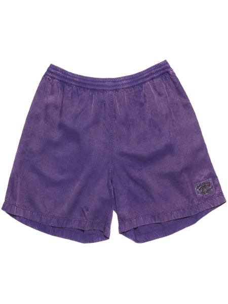  Acne Studios Logo-patch Swim Shorts - Purple 