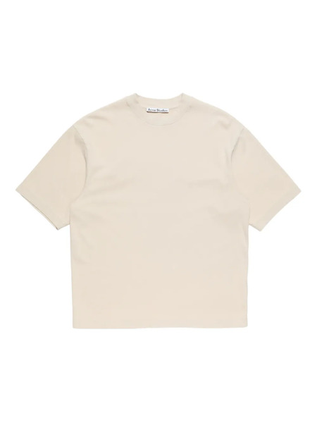  Acne Studios Logo-plaque T-shirt - Neutrals 