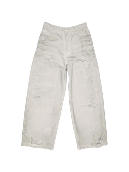  Acne Studios Mended Distressed Jeans - Neutrals 