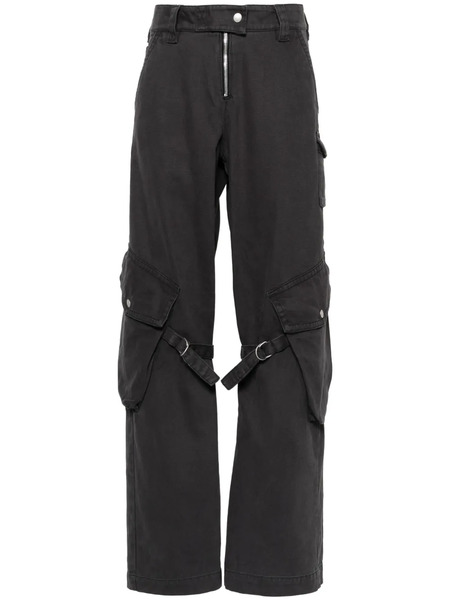  Acne Studios Mid-waist Straight-leg Trousers - Grey 