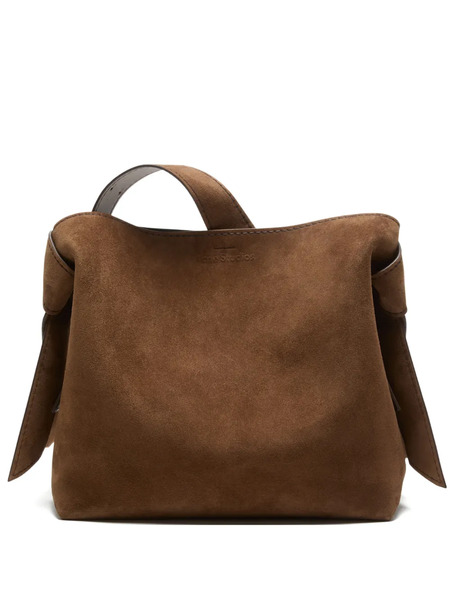  Acne Studios Musubi Knot-detail Shoulder Bag - Brown 