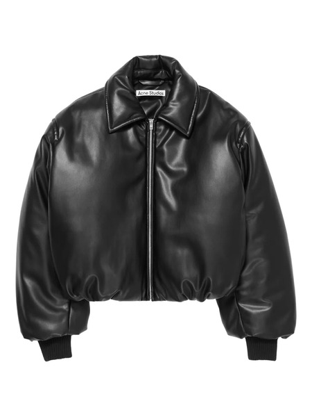  Acne Studios Padded Leather Jacket - Black 
