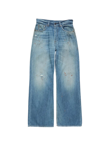  Acne Studios Patch-detail Jeans - Blue 