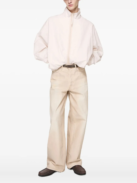  Acne Studios Puff-sleeve Zip-up Jacket - Neutrals 