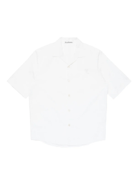  Acne Studios Short-sleeve Button-up Shirt - White 