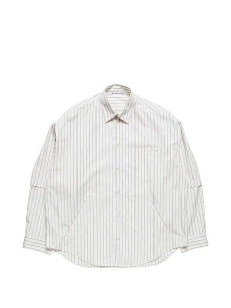  Acne Studios Striped Shirt - White 