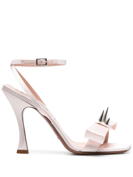  Acne Studios Studded Bow-embellished Sandals - Pink 
