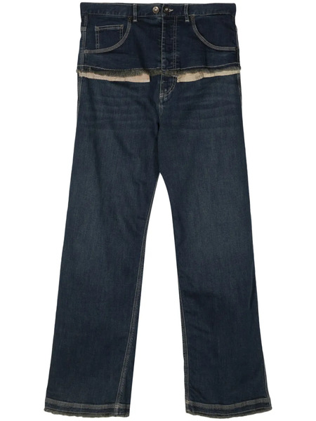  Act Nº1 Mid-rise Straight-leg Jeans - Blue 