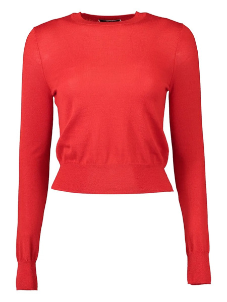  Adam Lippes Ava Fine-knit Jumper - Red 