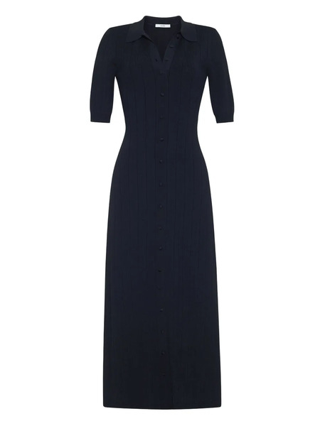  Adam Lippes Fenwick Midi Dress - Black 