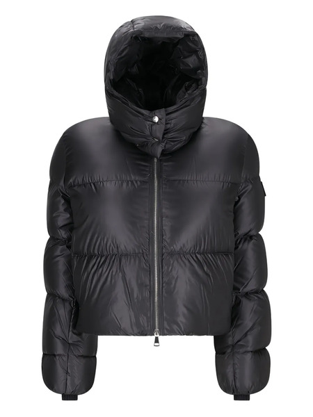  Add Detachable-hood Down Jacket - Black 