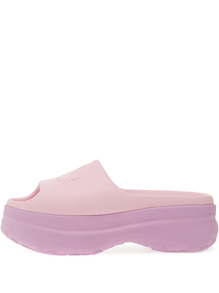  Adidas Adifom Platform Logo Slides - Pink 