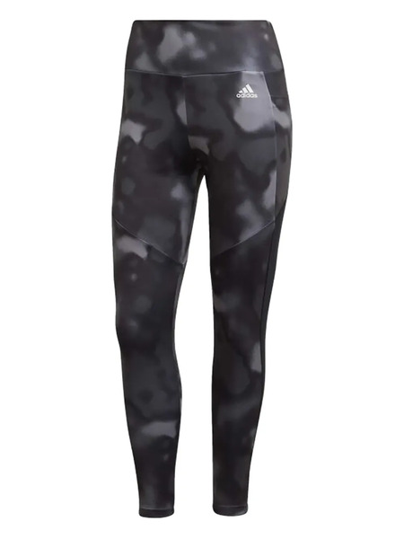  Adidas All-over Print Leggings - Grey 