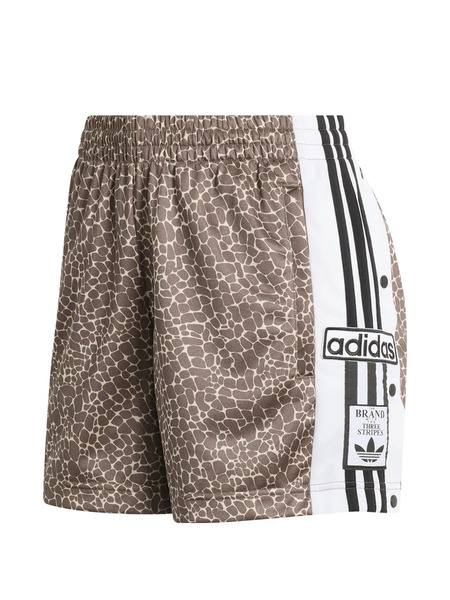  Adidas Aop Striped Shorts - Brown 