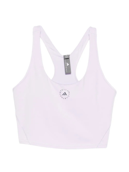  Adidas By Stella Mccartney Logo Performance Top - Purple 