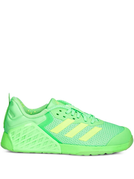  Adidas Dropset 3 Mesh-panelled Sneakers - Green 