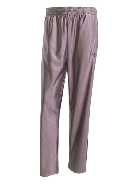  Adidas Elasticated Stripe Track Pants - Purple 