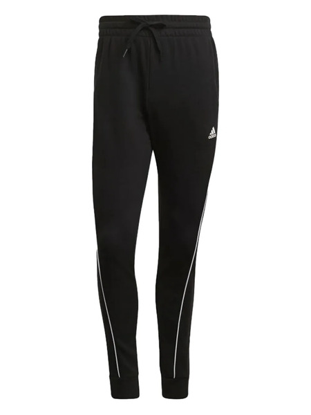  Adidas Essentials Logo Track Pants - Black 