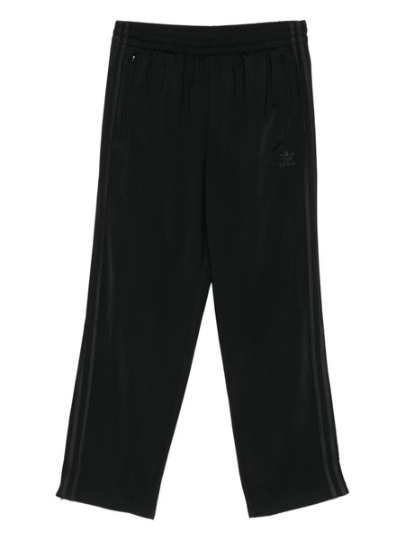  Adidas Firebird Three-stripe Track Pants - Black 