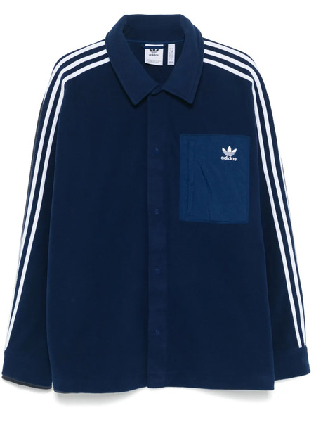  Adidas Fleece Shirt - Blue 