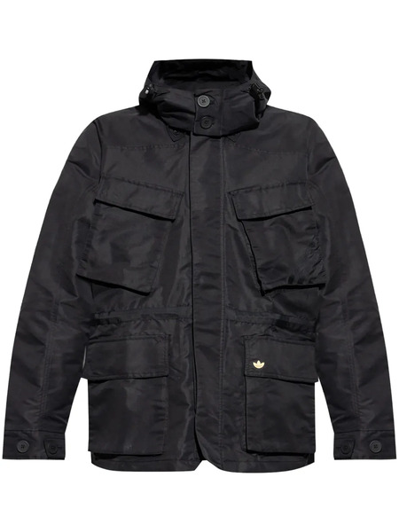  Adidas Hooded Jacket - Black 