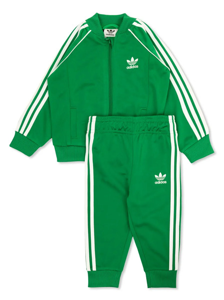  Adidas Kids Adicolour Sst Track Suit - Green 