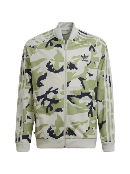  Adidas Kids Camo-print Sweatshirt - Neutrals 