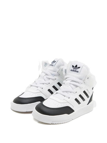  Adidas Kids Drop Step Mid Sneakers - White 