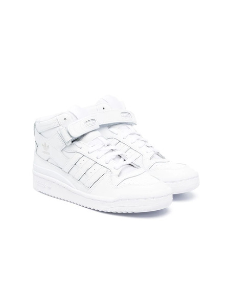  Adidas Kids Forum High-top Sneakers - White 