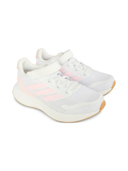  Adidas Kids Hook Loop Sneakers - White 