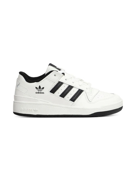  Adidas Kids Leather Sneakers - White 