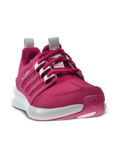  Adidas Kids Loop Runner Trainers - Bold Pink/running White Ftw 