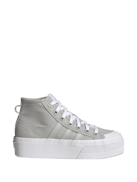  Adidas Kids Nizza Platform Mid J Sneakers - Grey 
