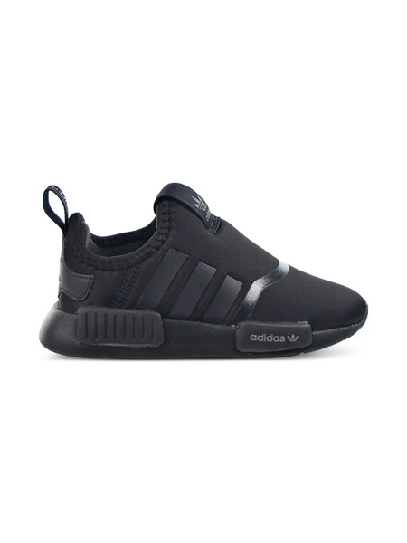  Adidas Kids Nmd 360 core Black/silver Metallic/cloud White Sneakers 