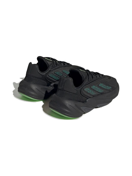  Adidas Kids Ozelia Patterned Lace-up Sneakers - Black 