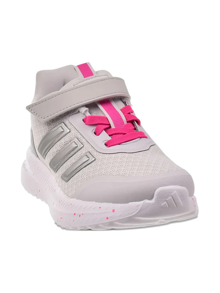  Adidas Kids Path dash Grey/silver Metallic/shock Pink Sneakers 