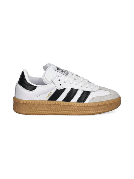  Adidas Kids Samba 3-stripes Trainers - White 
