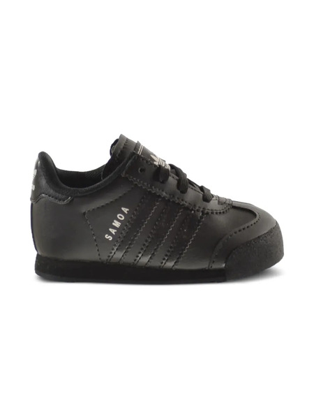  Adidas Kids Samoa Three-stripe Sneakers - Black 
