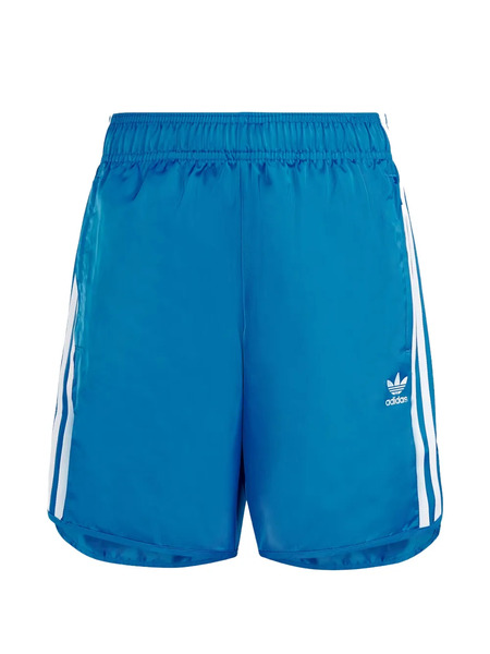  Adidas Kids Striped Shorts - Blue 