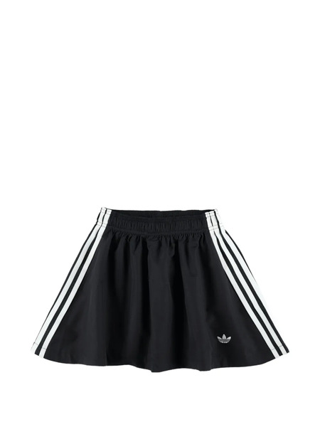  Adidas Kids Stripes Fleece Mini Skirt - Black 
