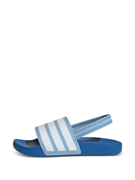  Adidas Kids Stripes Strap Slides - Blue 