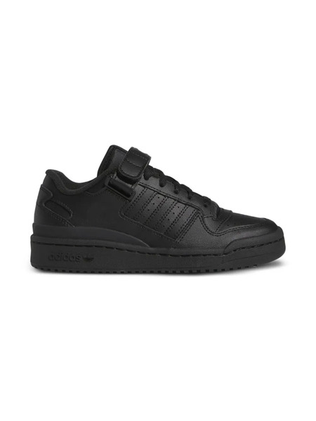  Adidas Kids Tennis Forum Low core Black Sneakers 
